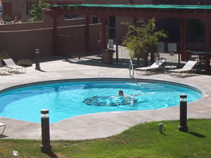 A swim
