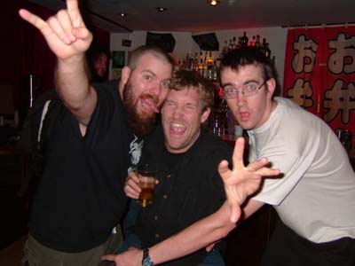 What exactly is Mark holding?