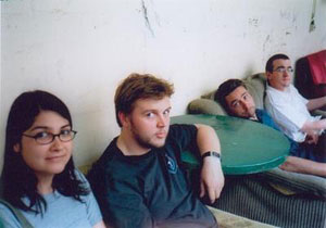 Victoria, Dudley,  Kris and TBM, Berlin